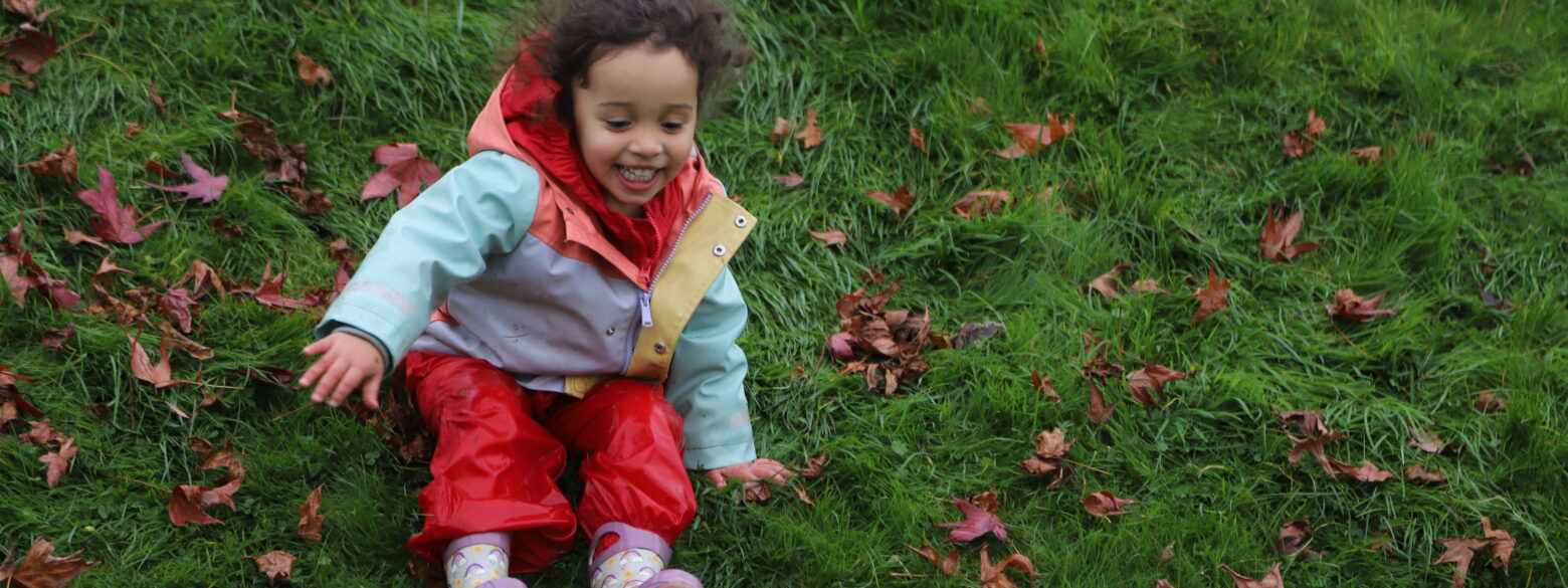 Outdoor play at Burgess Hill Nursery